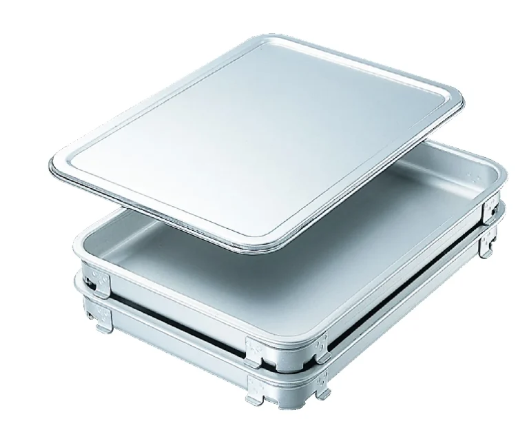 アルミ餃子＆生鮮バット 本体・フタ
