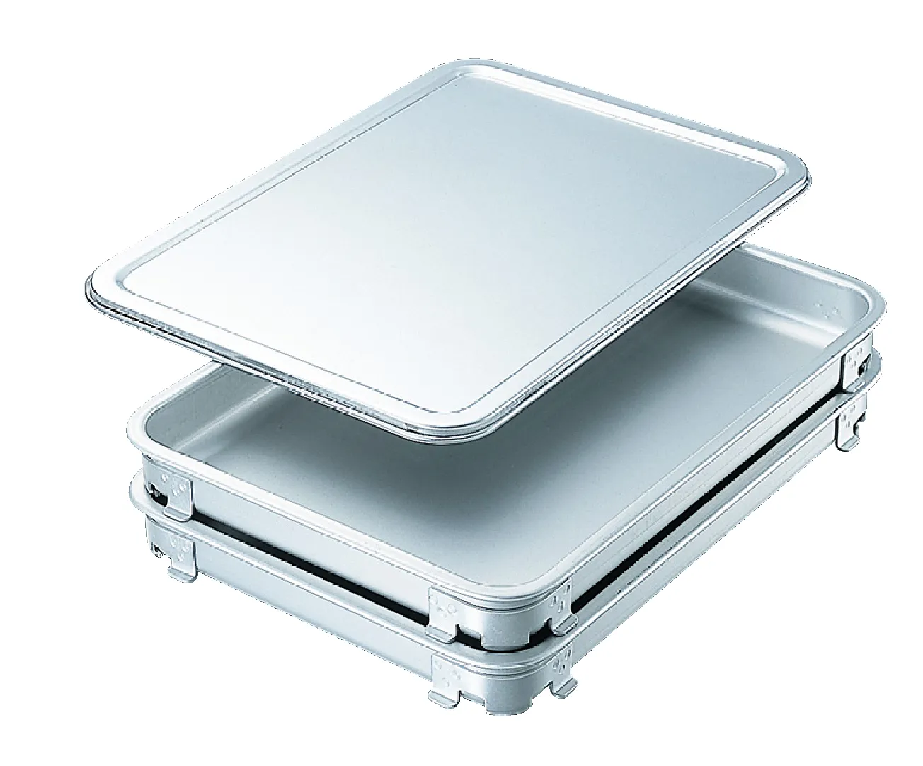 アルミ餃子＆生鮮バット 本体・フタ