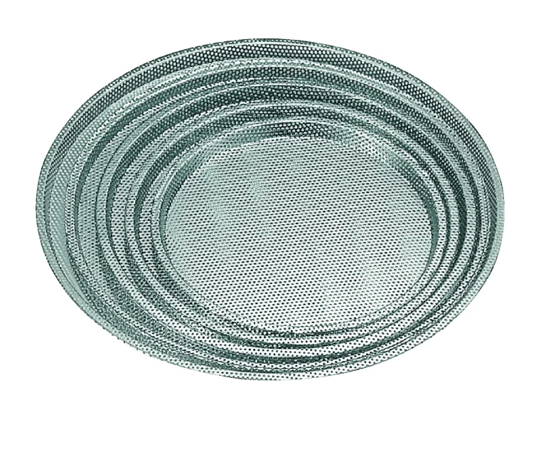 特許・意匠登録済パンチングピザパン（丸型パンチング浅バット）